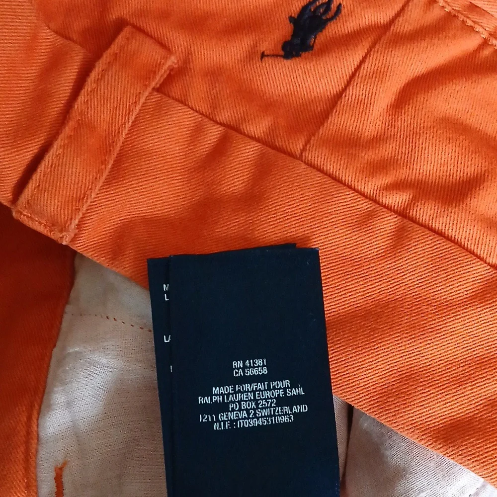 Polo Ralph Lauren classic orange